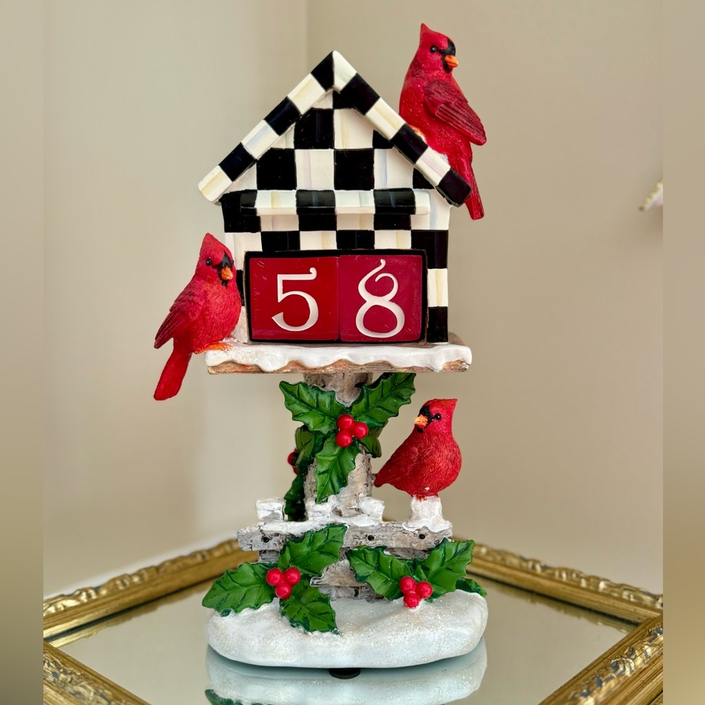 MacKenzie-Childs Cardinal Perpetual Calendar ✨NEW✨